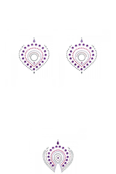 Flamboyant Jewel Stickers • Pink Purple Bijoux Indiscrets