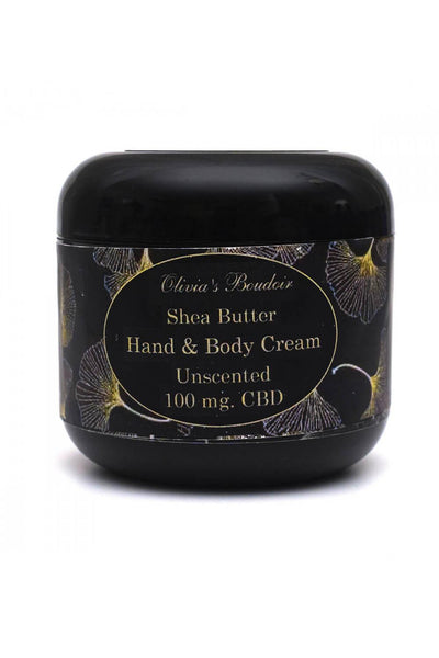 CBD Hand & Body Cream • Unscented Olivia’s Boudoir