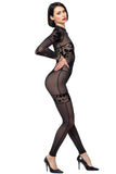 Cougar Sheer Mesh Catsuit Patrice Catanzaro