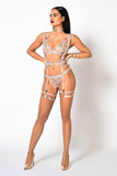 Michelle Embroidery French Lingerie Set Impudique