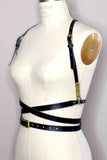 Nymph Wrapped Leather Harness Love Lorn Lingerie