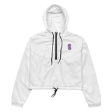 Women’s cropped windbreaker Darkest Fox