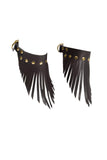 Fringe Leather Anklets VoyeurX