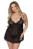 Ashley Alexiss Babydoll Set • Curve House of Desire