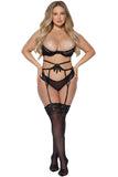 Ashley Alexiss Half Cup Bra Set • Curve House of Desire