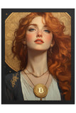 Bitcoin Art Nouveau Darkest Fox