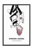 Bitcoin Art in Frame • Lissa x Strong Hands Wolfmumma