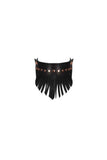 Fringe Leather Collar VoyeurX