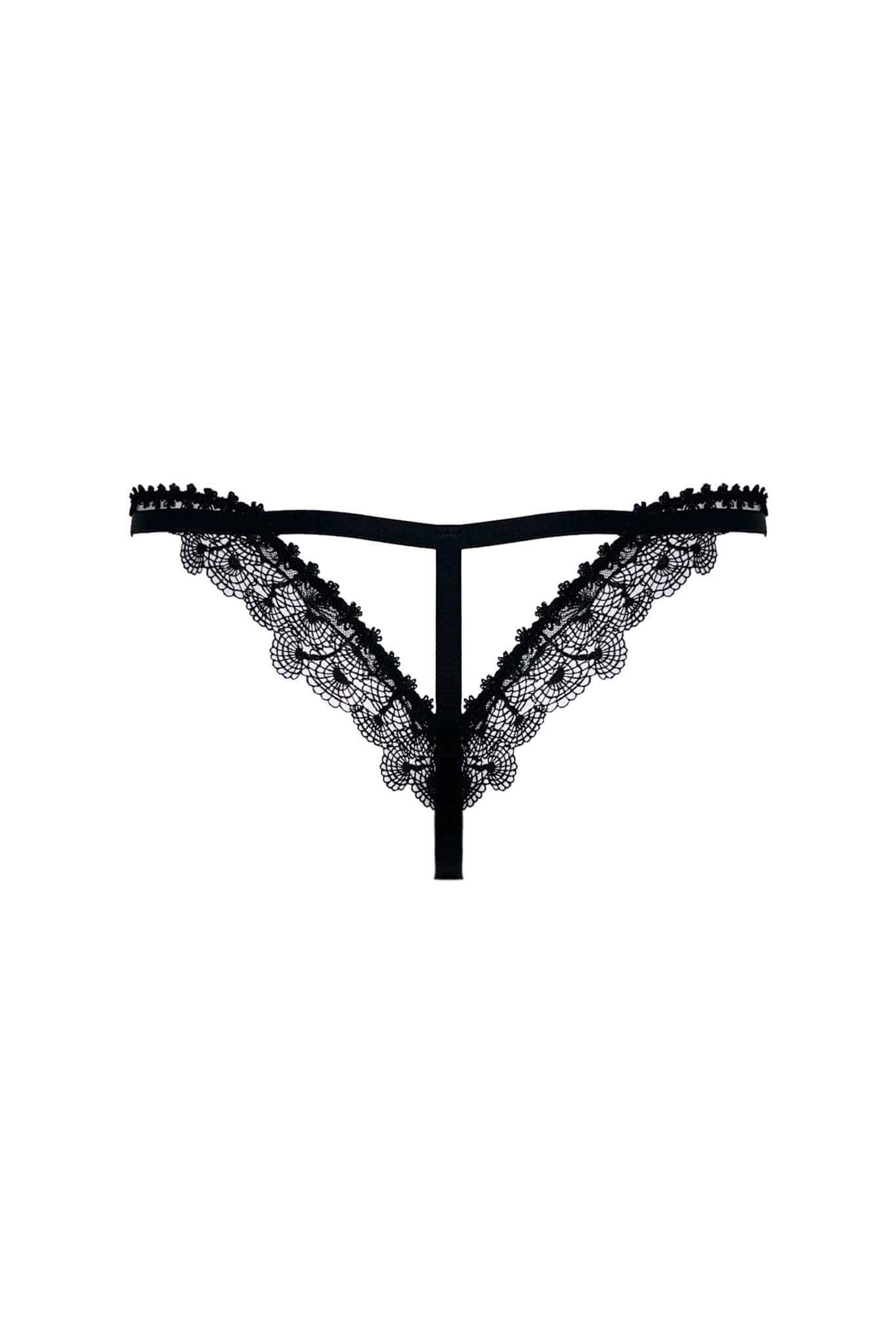 Dawn Double Strap Thong • Sexy Lingerie by Nevaeh Intimates– Darkest Fox