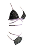 Diamond Crotchless Lingerie Set K+1%