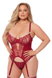 Eden Bustier Set • Red House of Desire