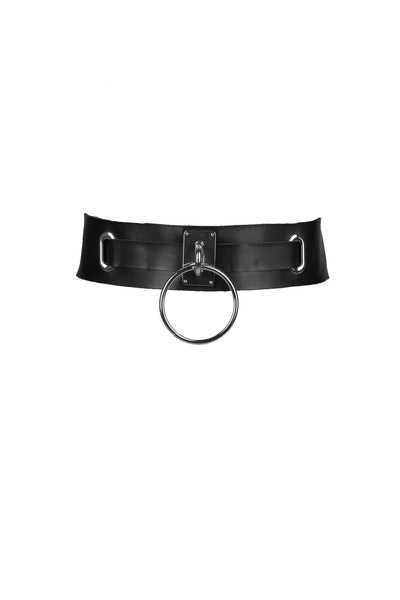 Eternity Leather Belt • Silver VoyeurX