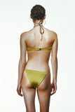 Eudora Cut-out Olive Green Bikini Selia Richwood