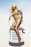 Eudora Cut-out Olive Green Bikini Selia Richwood