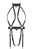 Lock Leather Body Harness VoyeurX