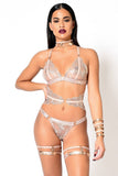 Michelle Embroidery French Lingerie Set Impudique