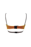 Mustard Yellow Velour Bra K+1%