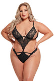 Nadia Crotchless Bodysuit • Curve House of Desire