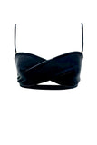 Navy Velour Convertible Bra K+1%