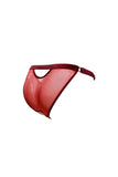 Velour Mesh Panty • Red K+1%