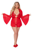 Dragon Mesh Robe Set • Curve House of Desire