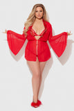 Dragon Mesh Robe Set • Curve House of Desire