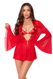 Dragon Mesh Robe Set • Curve House of Desire