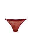 Velour Mesh Panty • Red K+1%