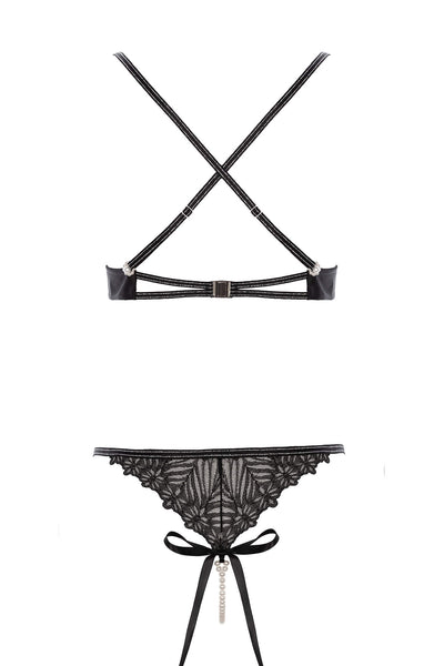 Destinos Pearl Thong Set • Bracli Pearl Thong • Made in Spain– Darkest Fox