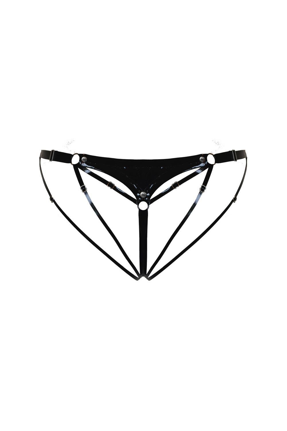 Hecate Latex Lingerie Set • Haute Couture Fetish Clothing– Darkest Fox