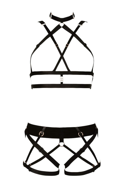 Serguei Harness Lingerie Set • Sexy French Lingerie • Made in France ...