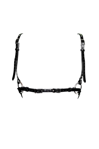 Lily Black Leather Harness H.O.S. Leather