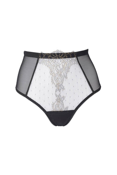 Arabella French Lace High Waist Brief Something Wicked