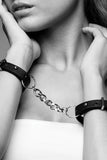 Maze Vegan Leather Thin Handcuffs Bijoux Indiscrets
