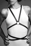 Maze Vegan Leather Multi-Way Body Harness Bijoux Indiscrets