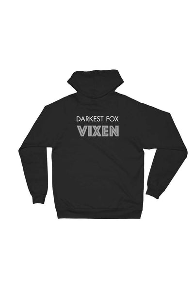 Darkest Vixen Kangaroo Pocket Fleece Hoodie Darkest Fox