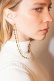 Medium Bold Chain Simple Earring domestique
