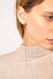 Medium Thin Chain Simple Earring domestique