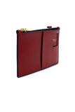 Mini Postal Red Leather Wallet domestique