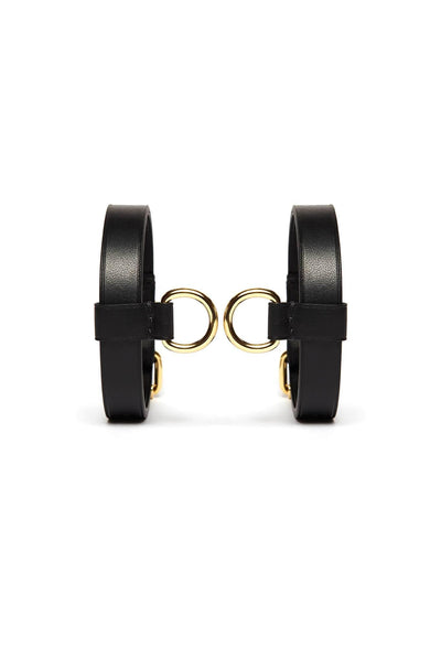 D-Ring Leather Bracelet Set domestique