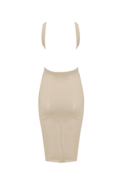 Latex Midi Dress • Haute Couture Fetish Clothing • Elissa Poppy ...