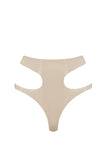 Latex Cut Out Thong Elissa Poppy