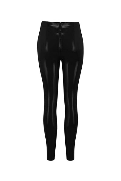 Elissa Poppy Latex Leggings • Haute Couture Fetish Clothing– Darkest Fox