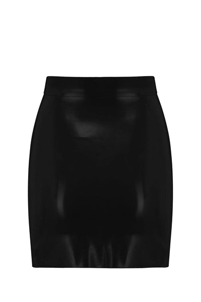 Latex Mini Skirt • Haute Couture Fetish Clothing • Elissa Poppy ...