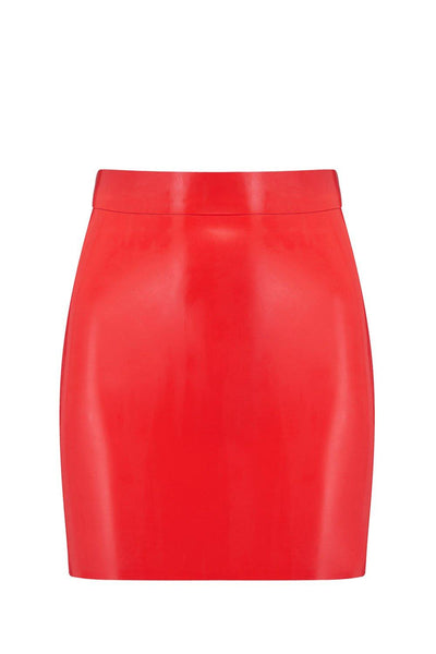 Latex Mini Skirt Elissa Poppy