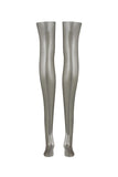 Sigma Silver Latex Stockings Elissa Poppy