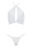 White Hanelli Yohji Bikini Set Demery Jayne