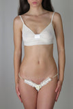 Pure Silk Tulle Pearl Thong Hot Couture