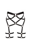 Infinity Leather Suspender Belt VoyeurX