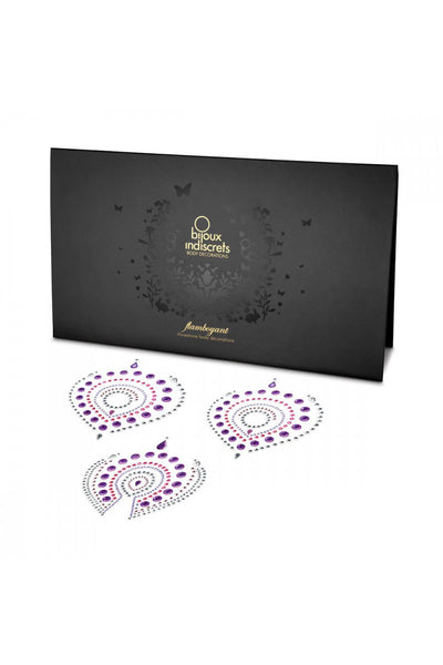 Flamboyant Jewel Stickers • Pink Purple Bijoux Indiscrets